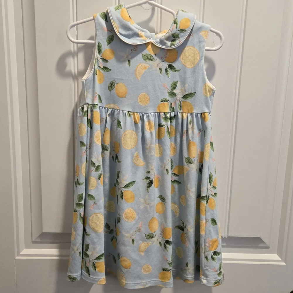 Baby Club Chic Blue Lemonade Dress - Picture 1 of 4